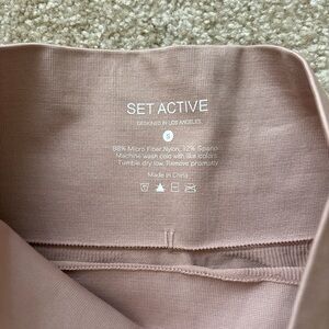 SET Active Blush Leggings